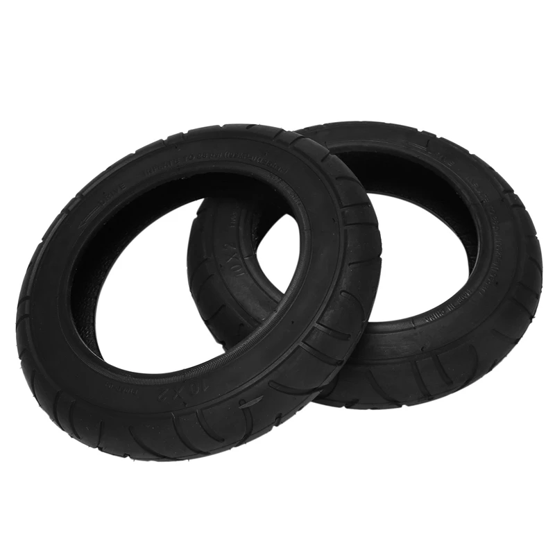 4Pcs for Xiaomi Mijia M365 10 Inch Electric Scooter Tire 10 x 2 Inflatable Outer Tire Wanda Tire