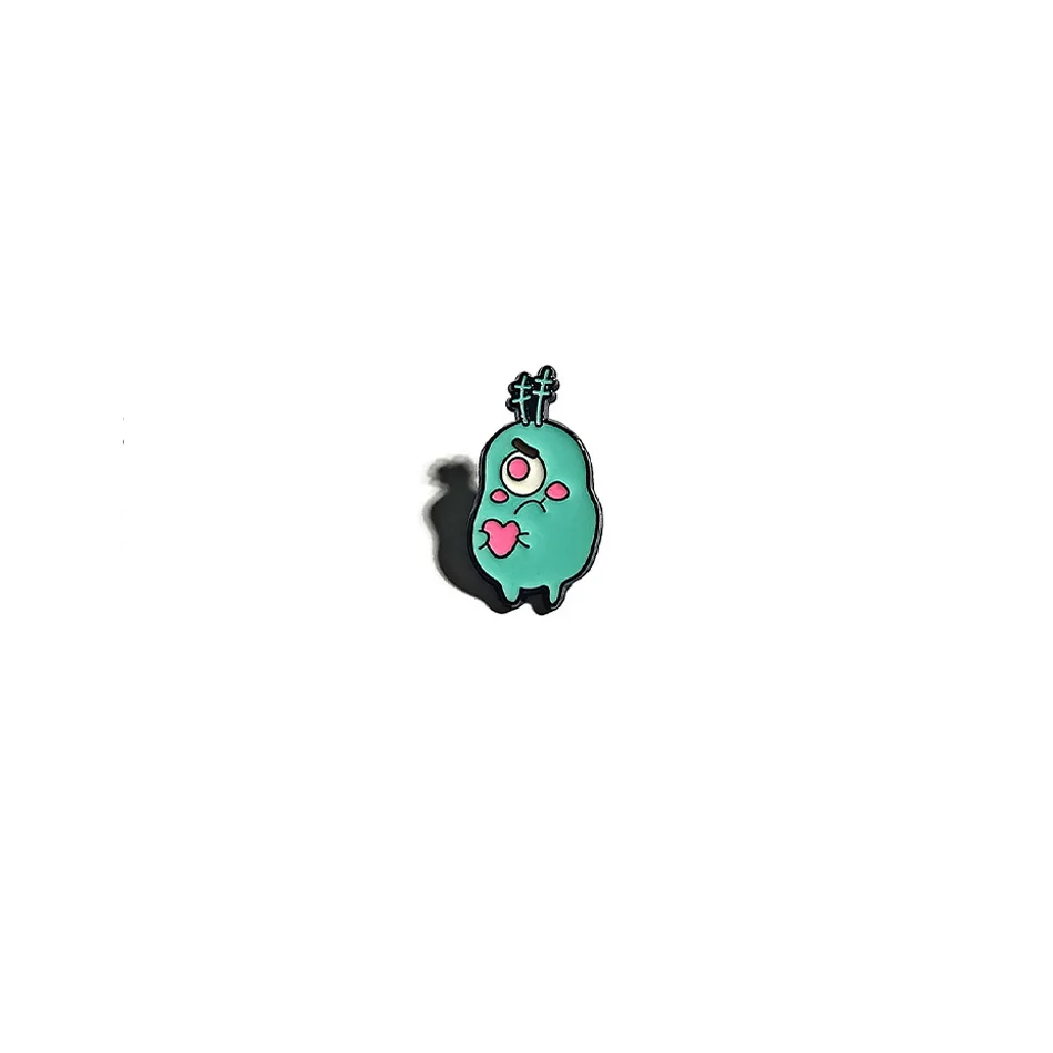 

11 PCS Cartoon Anime Enamel Pins Set Funny Animation Good Friend Metal Brooch Badges Jewellery Accessories for Gifts