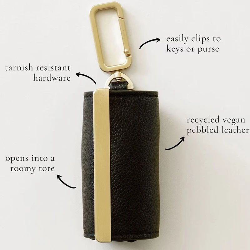 

Стильная дорожная сумка для хранения ключей, экологически чистая сумка для покупок большой емкости с подвеской для аксессуаров