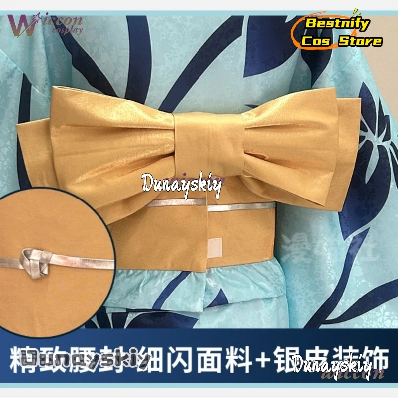 Bestnify Co@2025 فيلم جديد De-mon تأثيري Hakuji زوجة كويوكي تأثيري حلي ثوب الكيمونو الياباني كويوكي شعر مستعار الكبار النساء الرجال لعب الأدوار