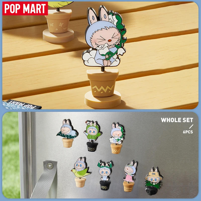 POP MART THE MONSTERS FALL IN WILD SERIES-Badge Blind Box 1PC/6PCS POPMART Mystery Box