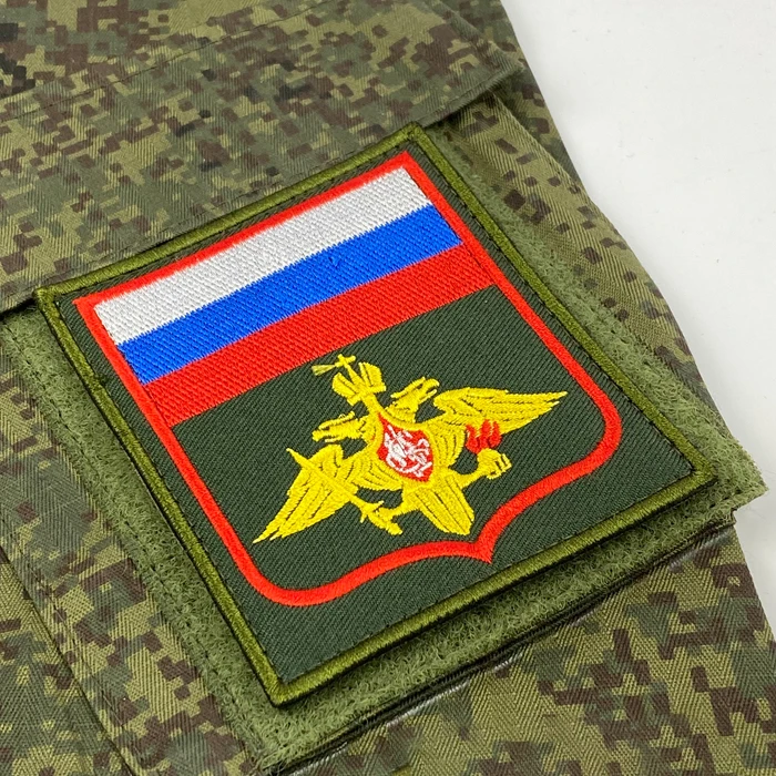 ロシア軍 北方艦隊 軍事警察 アームバンド 憲兵総局 ВП MP ロシア軍 フック付きアームバンド メンズ