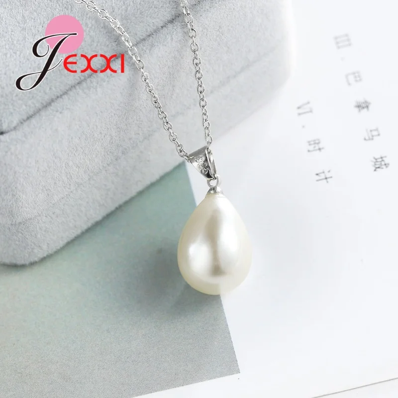 Ensembles de boucles d'oreilles en argent regardé 925 pour femmes et filles, colliers de la présidence, bijoux de mariage, dernières dimensions, mode