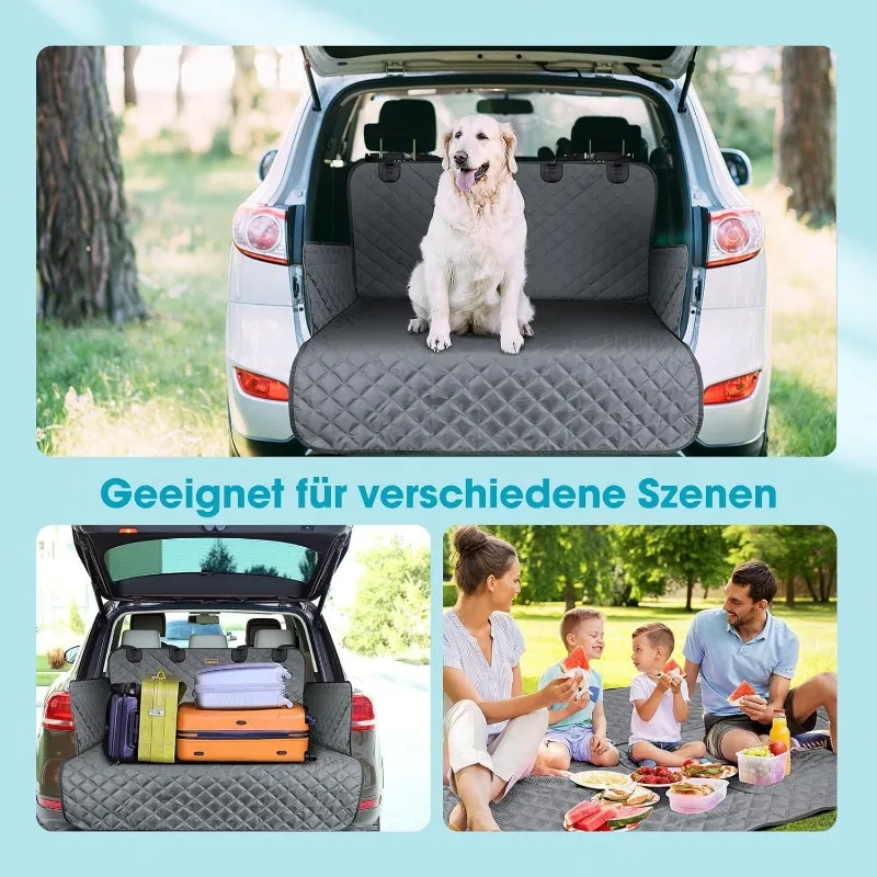 

Pet Travel Dog Carrier Dog Car Seat Cover Car Trunk Mat Waterproof SUV Cargo Liner for Dogs Washable Pet Accessories