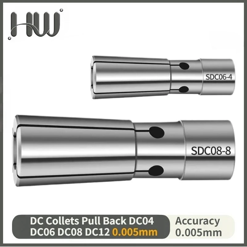 C20 C16 tool holder DC Collets Pull Back DC04 DC06 DC08 DC12 Collet Chuck BT30 BT40 SK40 HSK63 Tool Holder bracket tool Collet