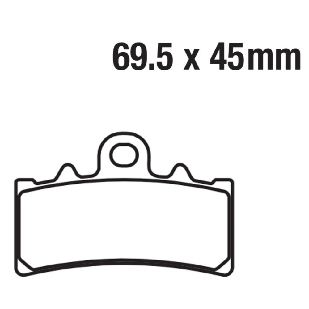 مكابح قرصية ملبدة تعتمد على النحاس لسيارات BMW C 400 X 18 F G 310 GS Edition 40 20-21 F KTM Duke 125 HUSQVARNA Vitpilen 125cc