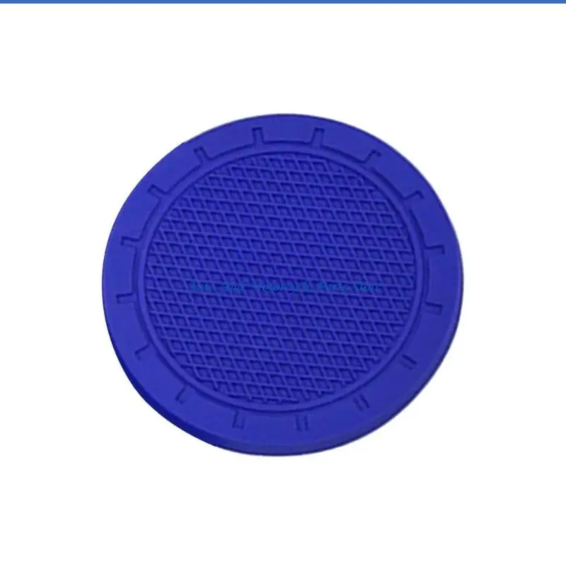 

P9FD Creative Vehicle Coasters PVC Cup Holder Insert Waterproof Universal Car Cup Holder Interior Accss