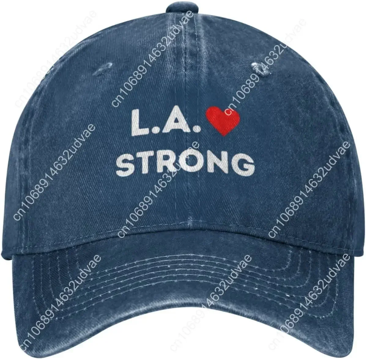 

L.A. Strong Caps for Women Baseball Cap Unisex Adjustable Los Angeles Strong Hat Mens Baseball Hats Washed Cotton