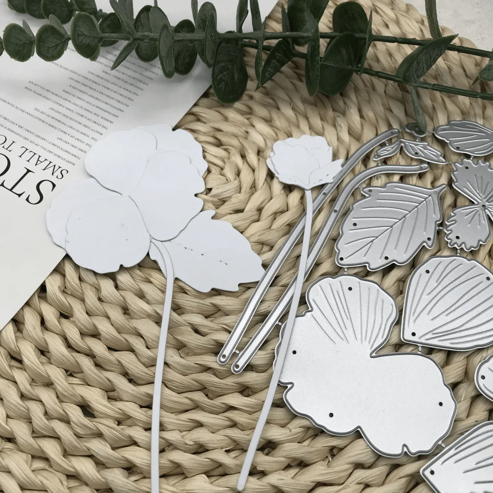 

1 шт., металлические штампы, форма для резки, украшение в виде цветочного листа, скрапбукинг, лезвие для рукоделия, трафареты, штампы