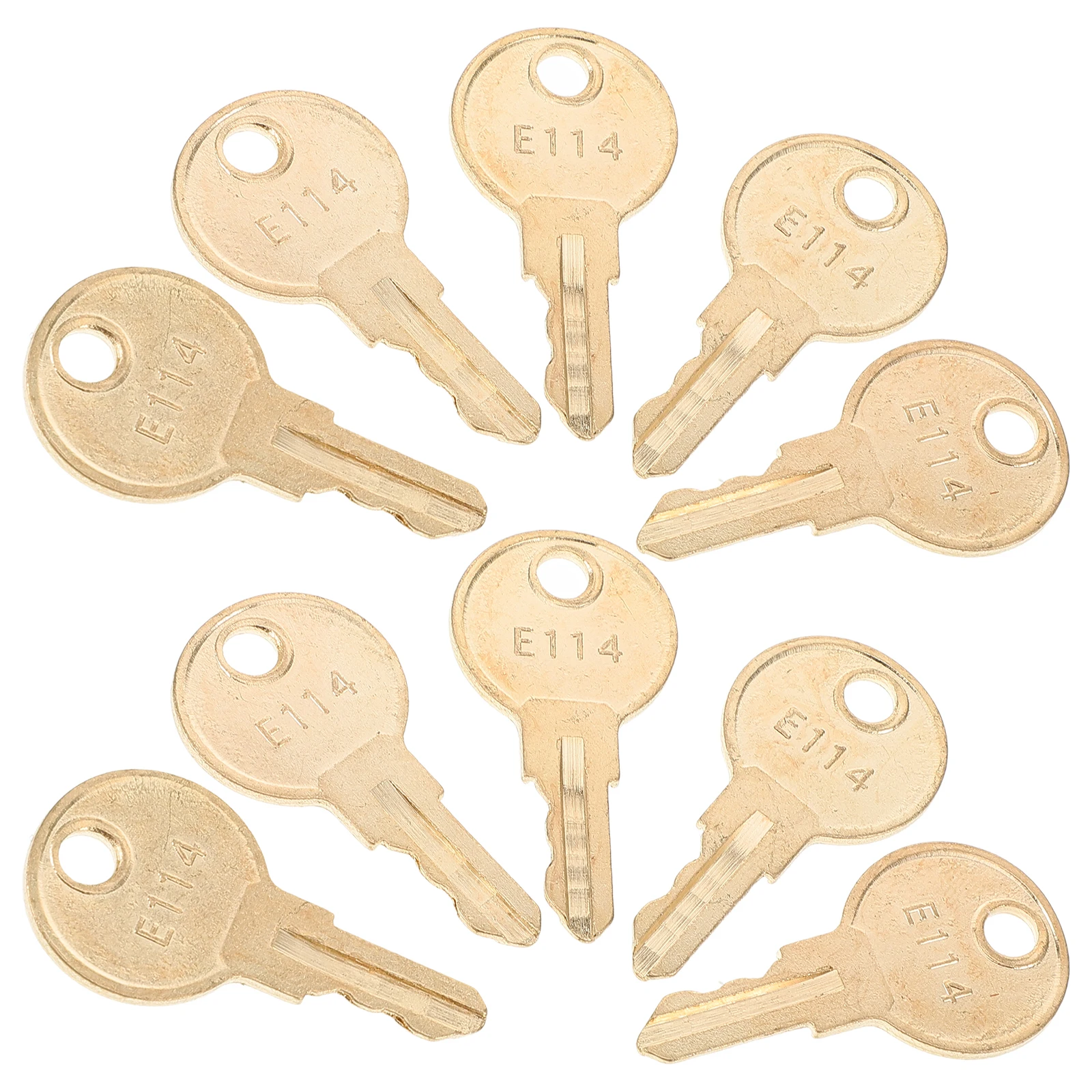 

10pcs Toilet Paper Dispenser Key Replacement Adjustable Silver Iron Commercial Keys for Unlocker Travel Safe Easy Use