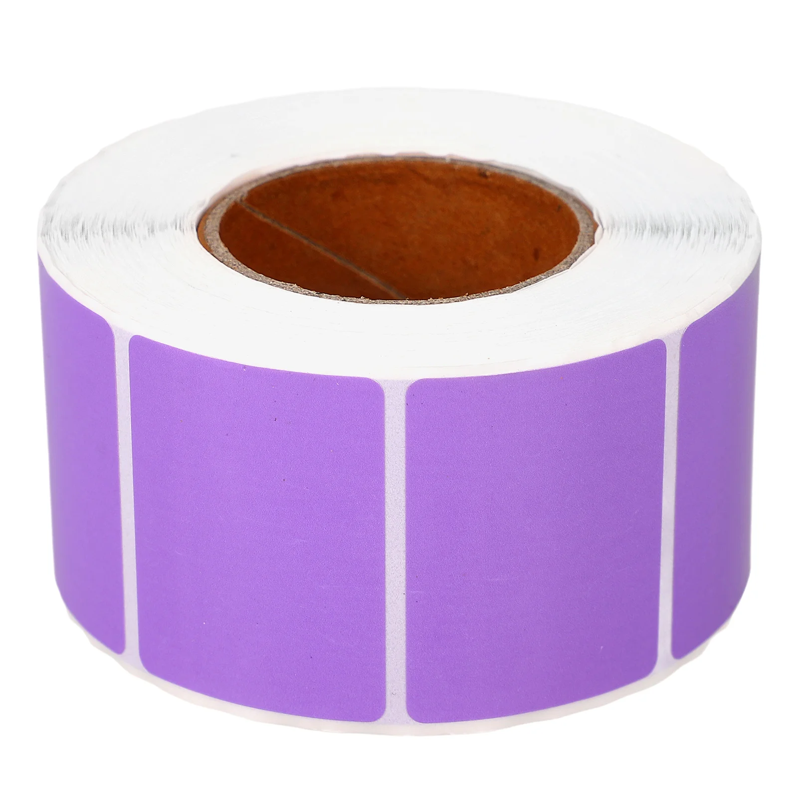 Small Round Stickers Dots Color Thermal Paper Printer Self Adhesive Label Purple Labels