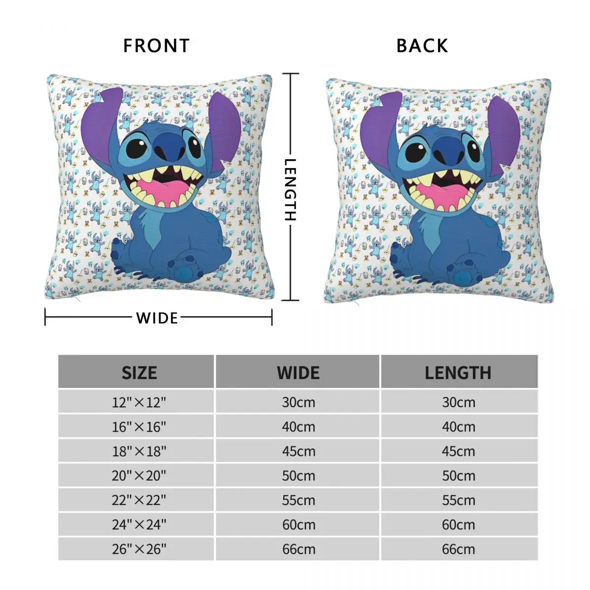 لطيف مضحك غرزة ساحة كيس وسادة وسادة يغطي ديكور مخصص المخدة للمنزل 18" #6