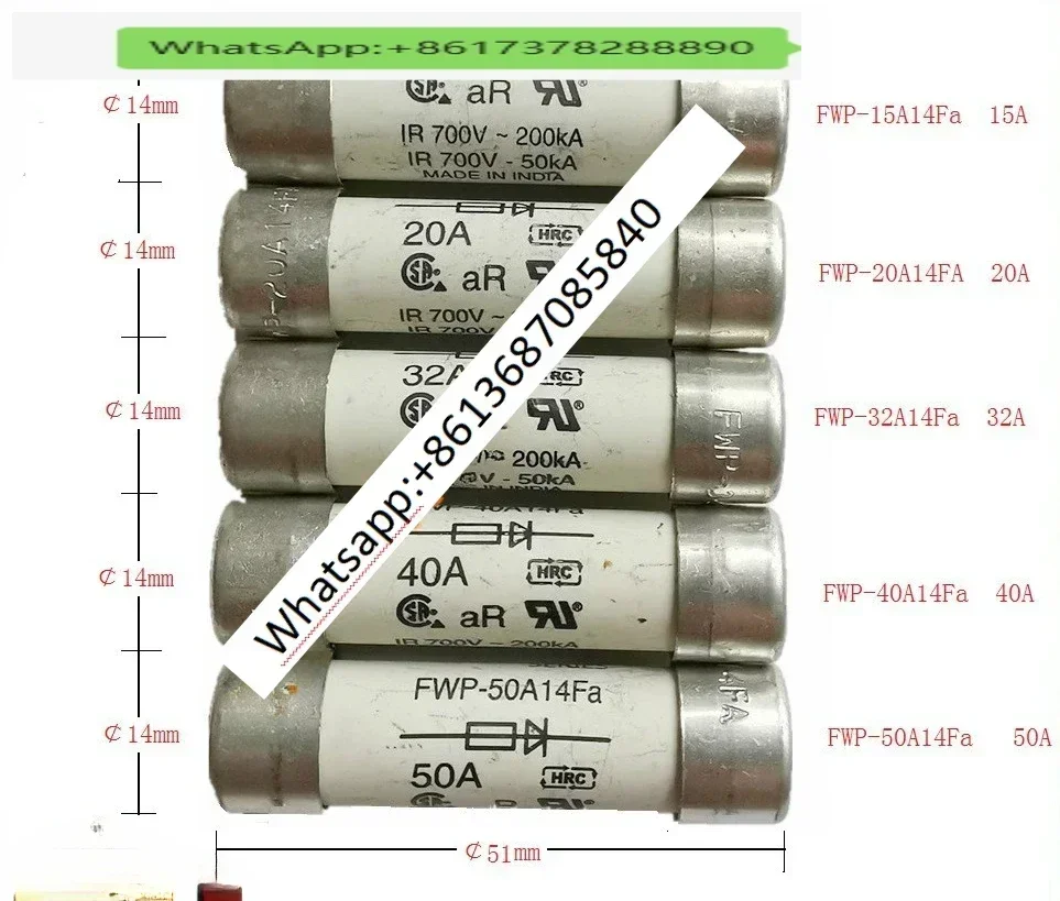 

FWP-10A 15A 20A 25A 30A 32A 40A 50A14Fa-14F 700В