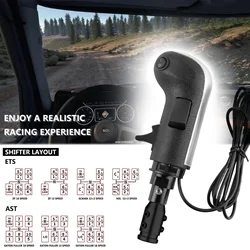 new Simulator Shift Knob EST2 USB Game 18 Gear Shifter Knob 3 Switch Replacement upgrade SKRS for Logitech G923 G29 G27 G25 TH8A