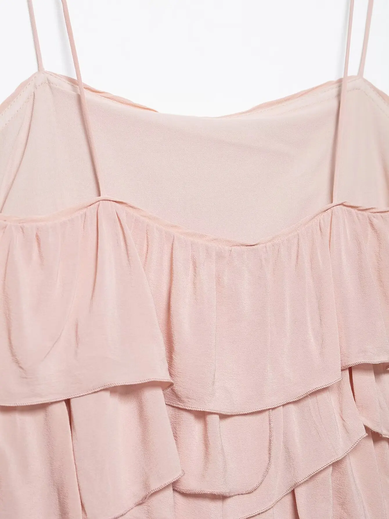 KONDALA Sexy Chic rose Mini robe empilée vacances plage plissée femmes robe de soirée mode 2025 été anniversaire robes amples