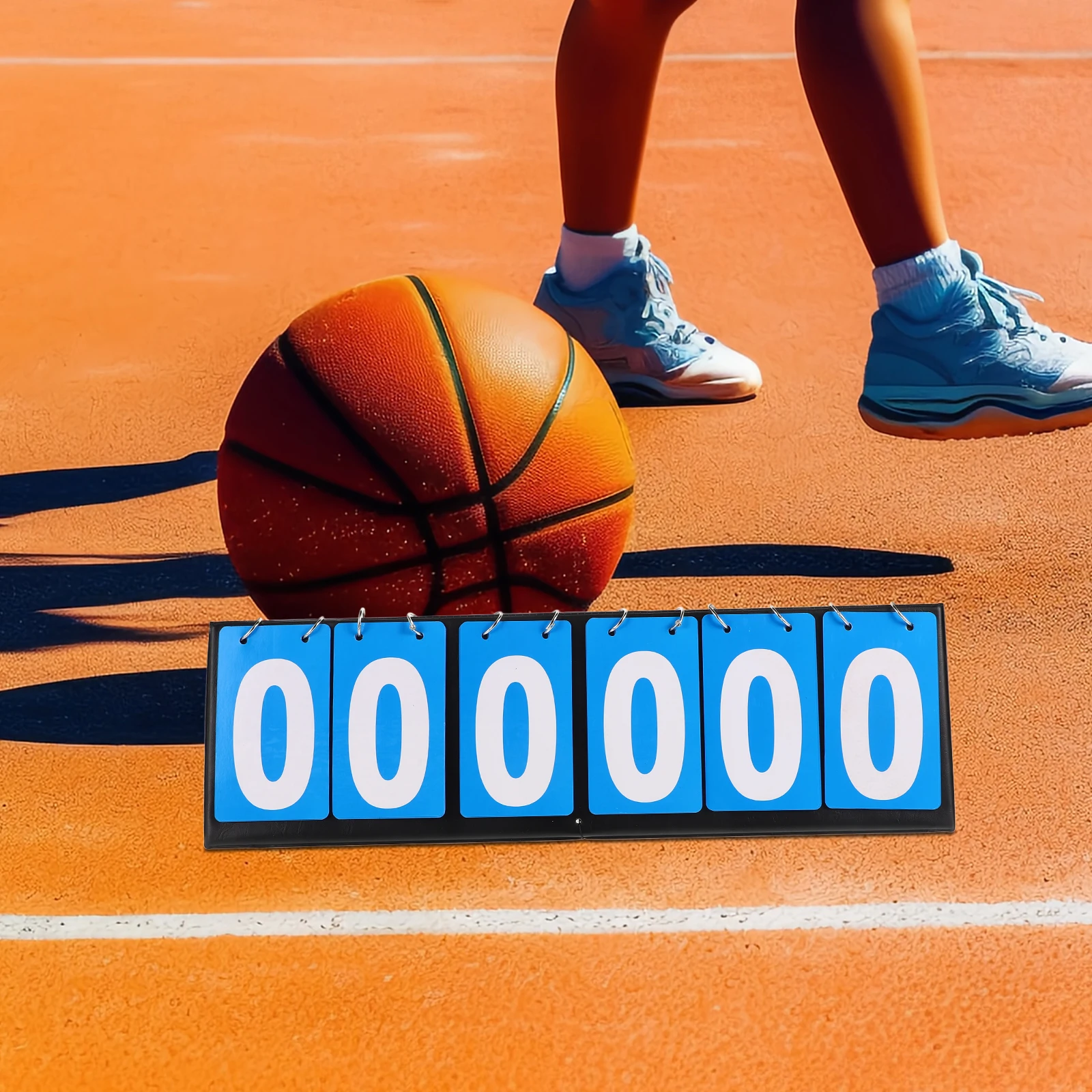 

Table Tennis Scoreboard Flip Counter Reusable Basketball Sports Boards Outdoor Six Stable Materials Easy Turn Pages