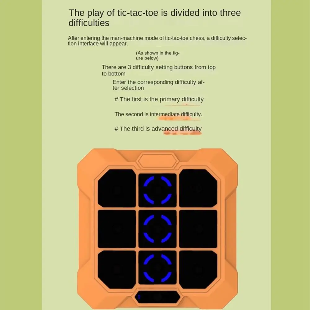 

Настольная игра 6 в 1 TIC-TAC-TOE: развивающая, интерактивная, для тренировки памяти и интеллектуального мышления