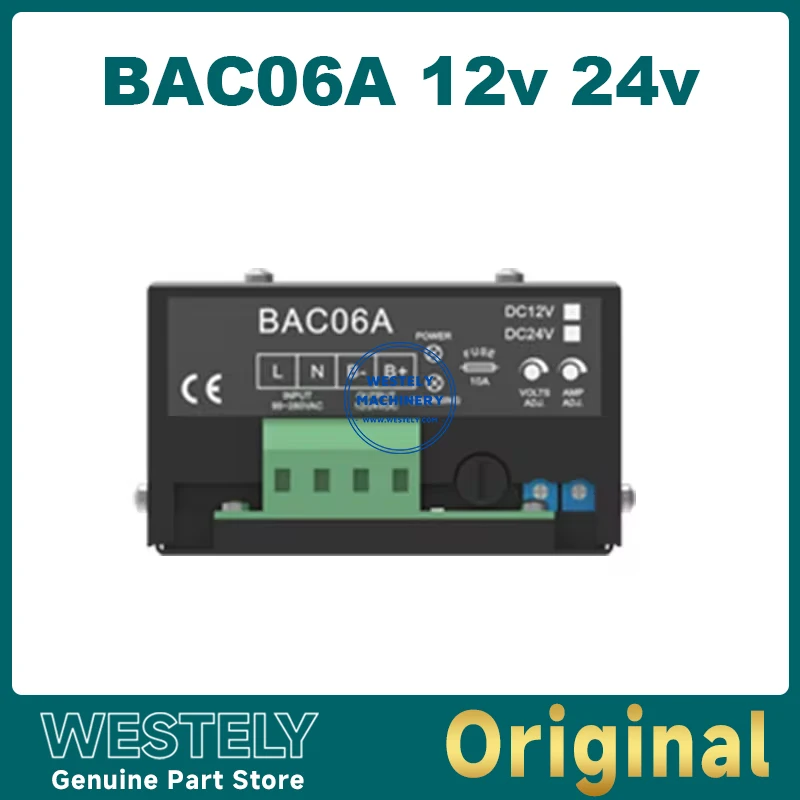 Original BAC06A 12v 24v Diesel Generator Set Battery Intelligent Charger Switching Power Supply Automatic Battery Float Charger