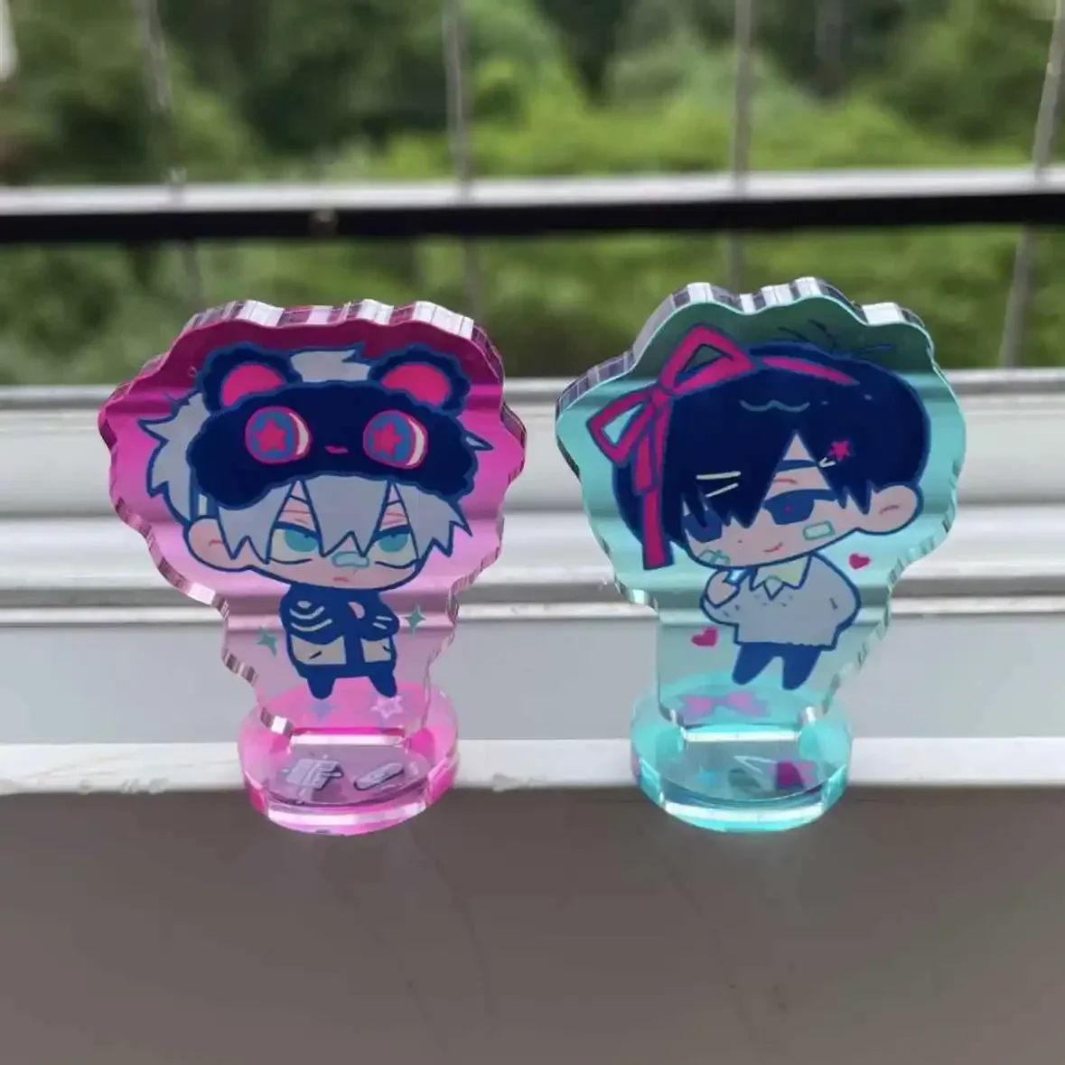 أنيمي الغريبة المرحلة حتى إيفان لطيف الاكريليك الكرتون حامل نموذج لجسم لوحة تأثيري سطح المكتب الصغير ديكور هدية