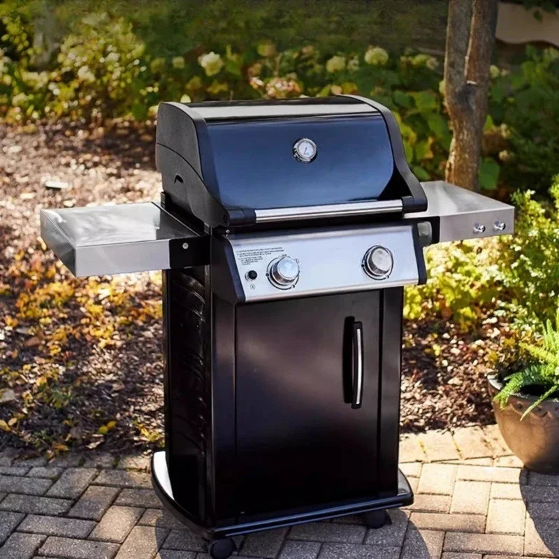 Garden grill, gas grill for home use, large outdoor grill