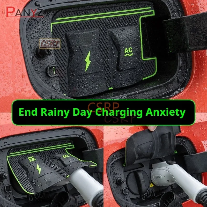 For Buick GL8 PHEV Dedicated New Energy Car Charging Port Waterproof Protector Cover Gun Rain Cover Charger Port Cover view 5