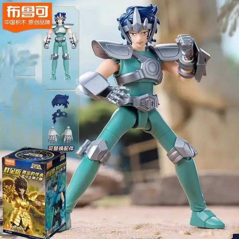 BLOKEES Gold Saints Stars Serie Welle 2 Überraschungsbox | Saint Seiya Lizenziertes Actionfiguren-Set für Anime-Sammlung Geschenk – Detail 8