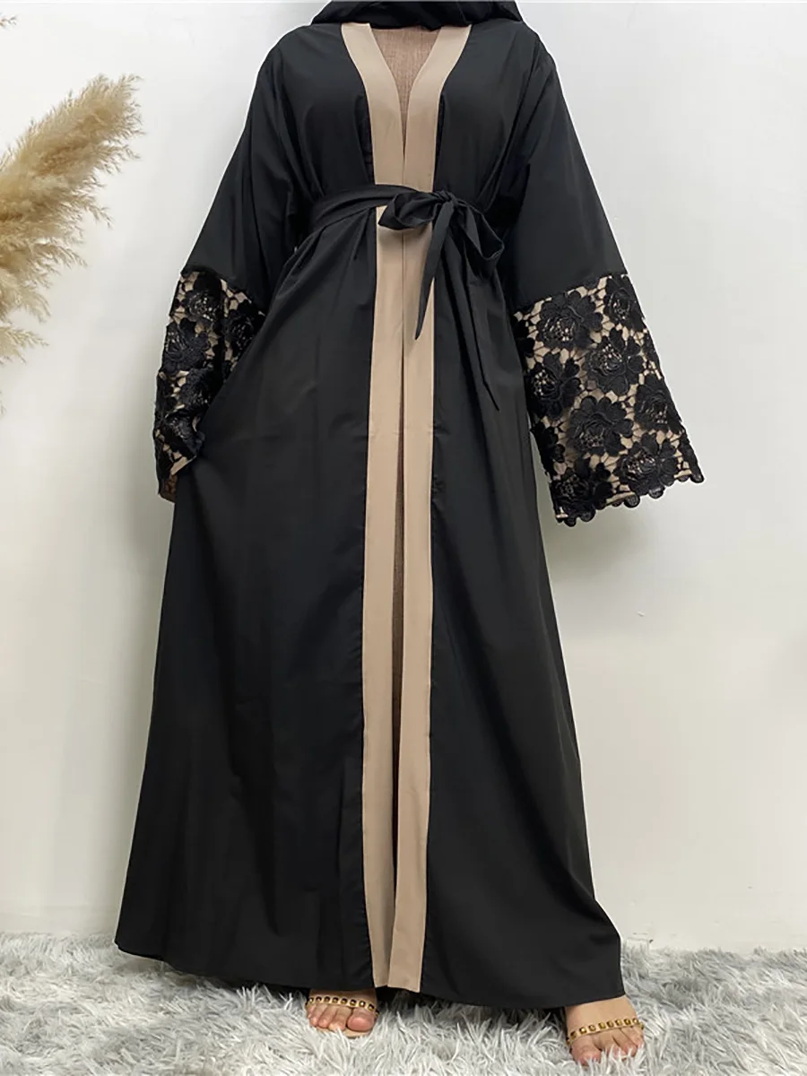 Modest Abaya Ramadan Dubai Robe Femme Musulmane Turkey Kaftan Islamic Clothing Muslim For Women Kimono Caftan Marocain Cardigan