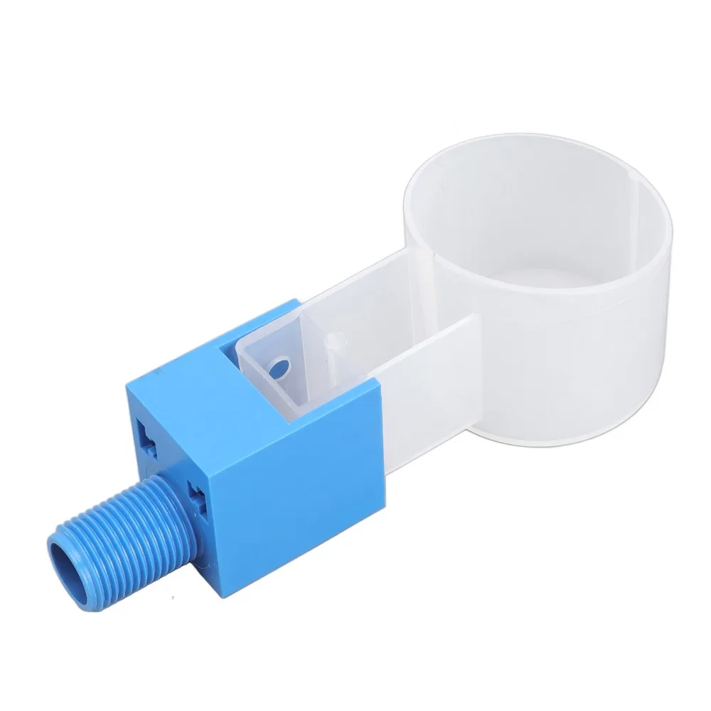 ABS Water Level Control Valve Top Water Inlet G1/2 External Thread Automatic Water Float Valve Side Water Inlet Easy Install