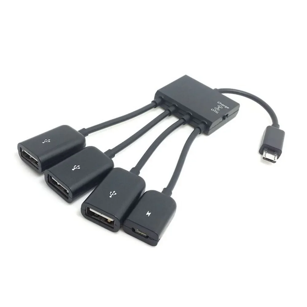 Adaptador USB tipo C Cable OTG USB C 3,0 2,0 macho a USB Micro hembra adaptador USB Hub para Samsung Xiaomi Huawei