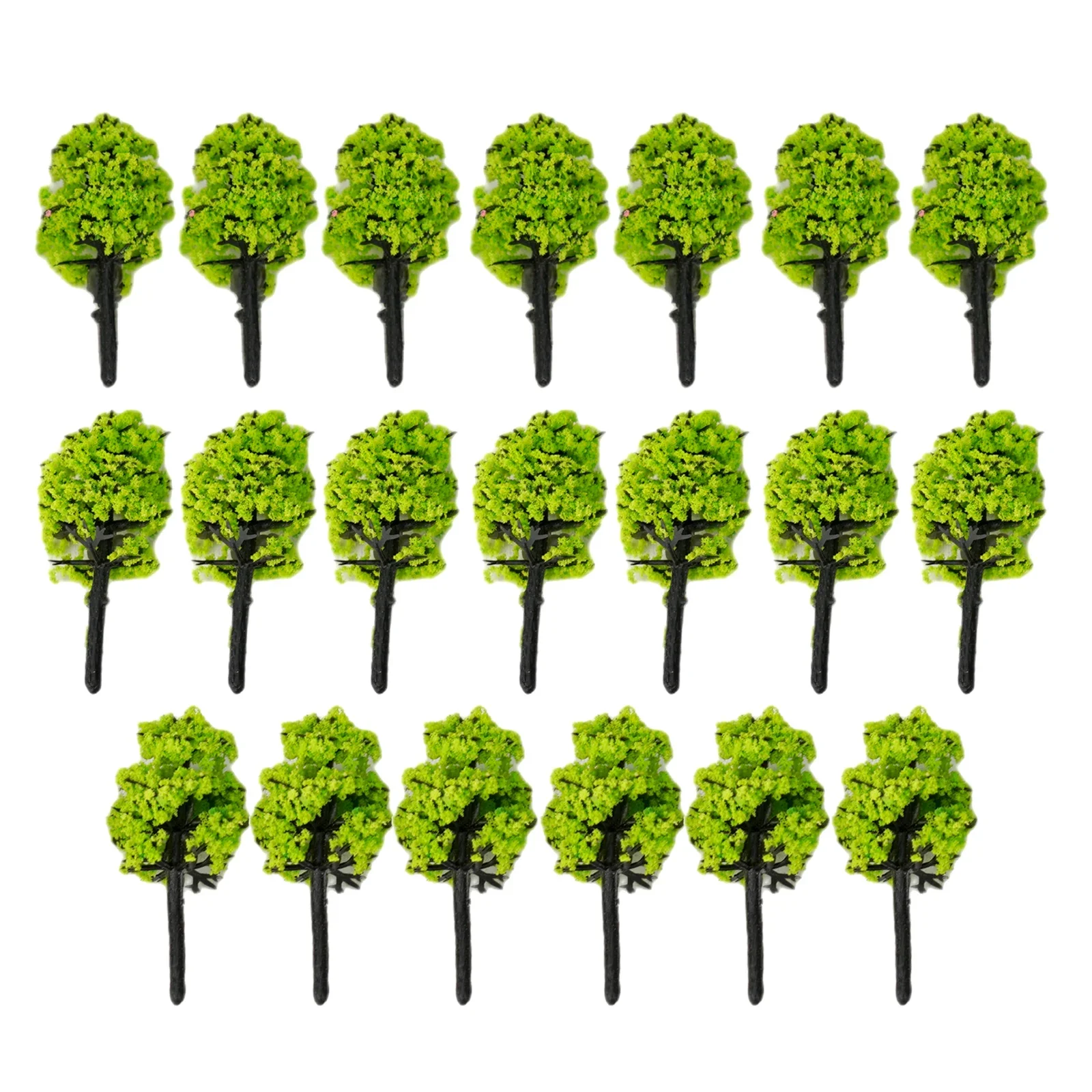 1:100 Model Tree DIY Decorate Green Sand Table Model 3.5cm Building Model Highly Simulated Model Train Brand New