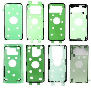 2 ks zadní kryt baterie telefonu, samolepicí páska na sklo pro Samsung Galaxy S6 S7 Edge S8 S9 S10 S10E Note 5 7 8 9 10 Plus 8 nejlepší prodej Zadní sklo na Samsung S7 Edge - №2