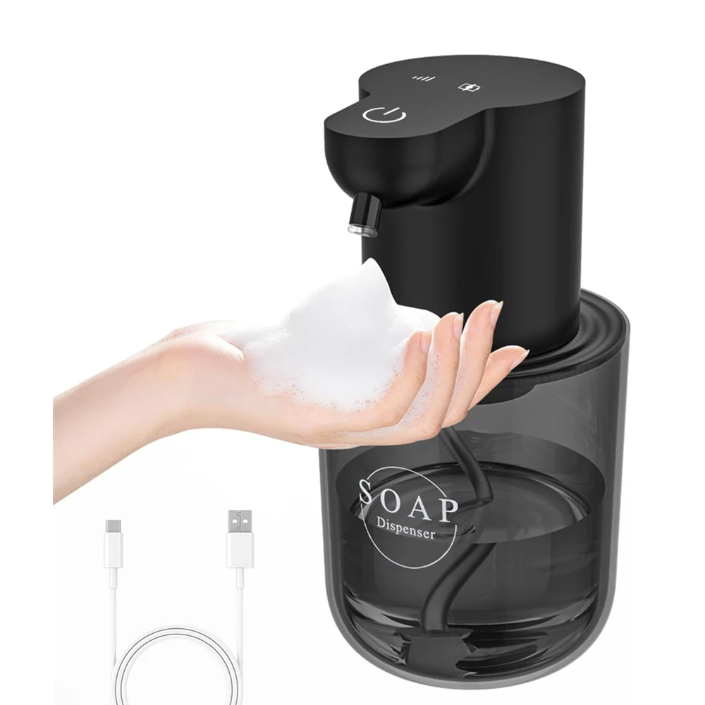 

4 Gears Automatic Soap Distributor Smart Sensor Foam Dispenser Wall mount Inductive Liquid Generator Touchless Auto Hand Washer