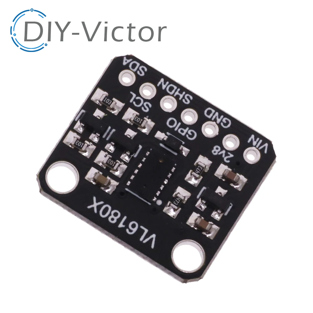 VL6180 VL6180X Range Finder Optical Ranging Sensor Module for Arduino I2C Interface Board IR Emitter Ambient Light High Accuracy