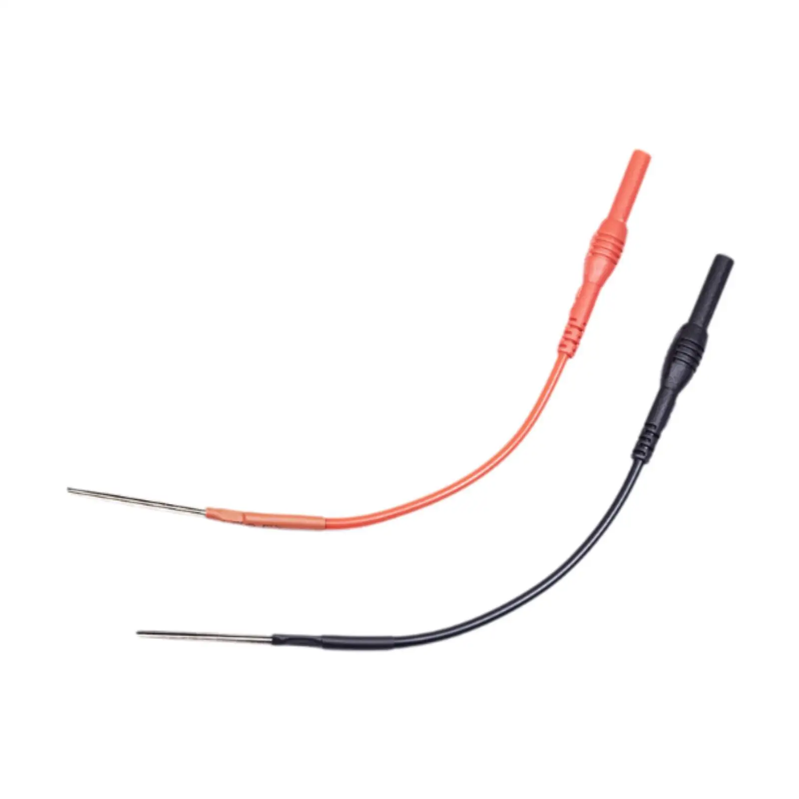 

2x Multimeter Hook Test Cable Female Adapter Cable for Industrial Garage