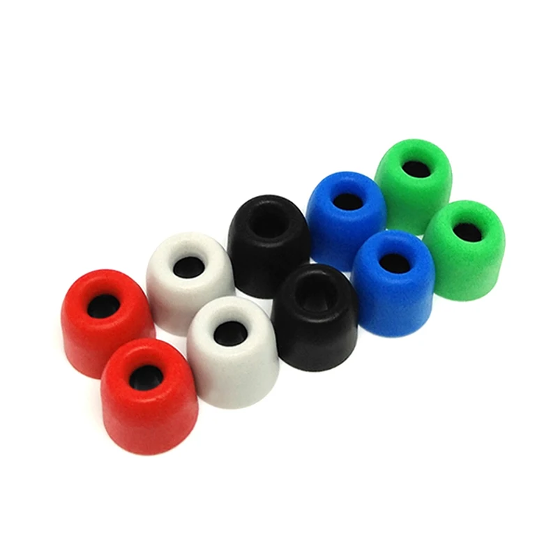 20 Pairs T400 4.9mm(L M S) Replacement Memory Foam Eartips  Ear Pads For In-ear 4.9-6.0mm Earphones Enhanced Bass Earplugs