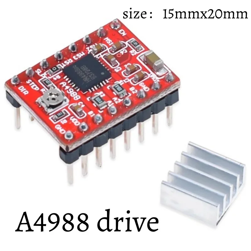 1pcs DRV8825/A4988 3D printer accessories 42 Step Motor Driver Expansion Board DRV8825/A4988 Drive board control board New