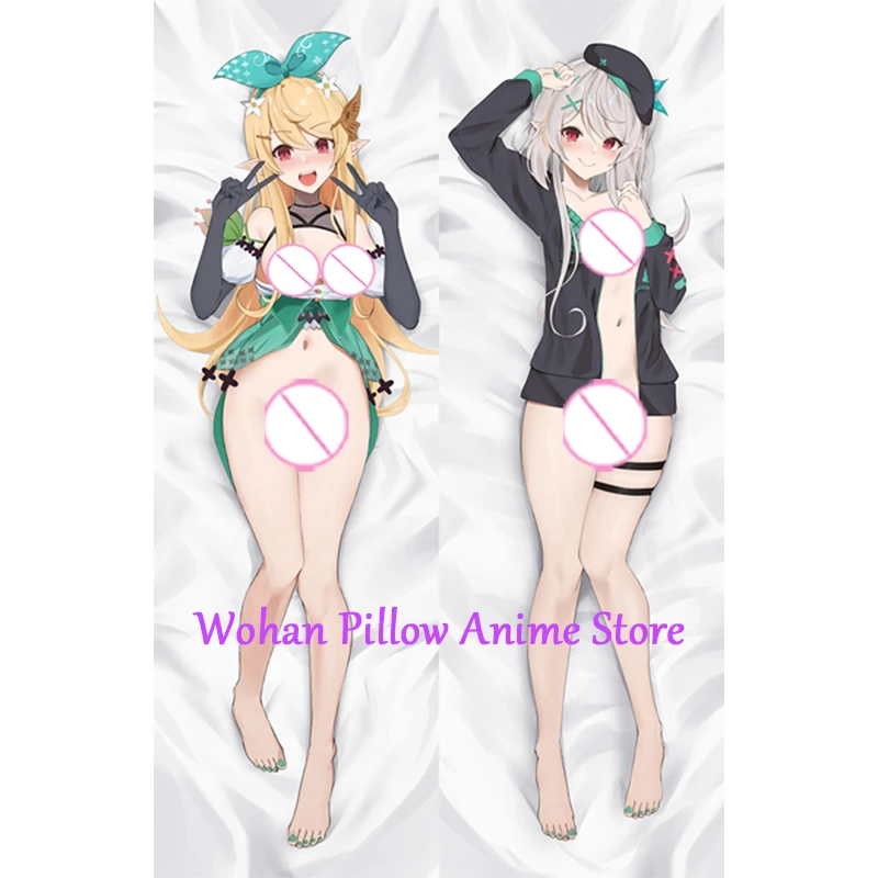 

Наволочка Dakimakura Аниме, двусторонняя наволочка с принтом пору и дождем, украшение на Хэллоуин и Рождество