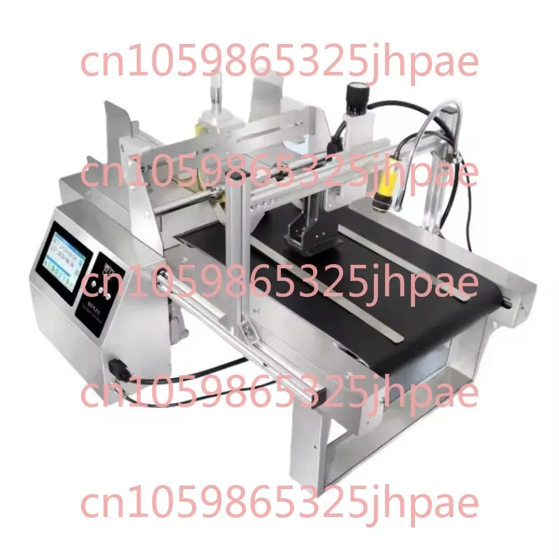 Automatic Paging Inkjet Printer with Conveyor Belt - Automatic Feeding and Coding for Cartons/Metal/Plastic 30m /Minute.
