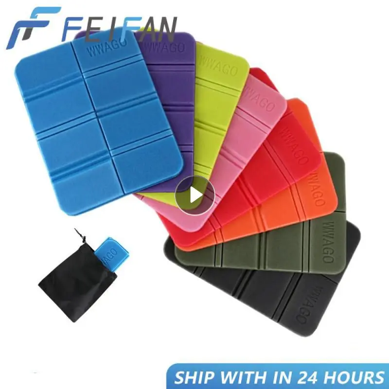 New Foldable Outdoor Dual Camping Mat Seat Moisture Proof Cushion Portable Waterproof Foam Pads Yoga Chair Picnic Beach Pad