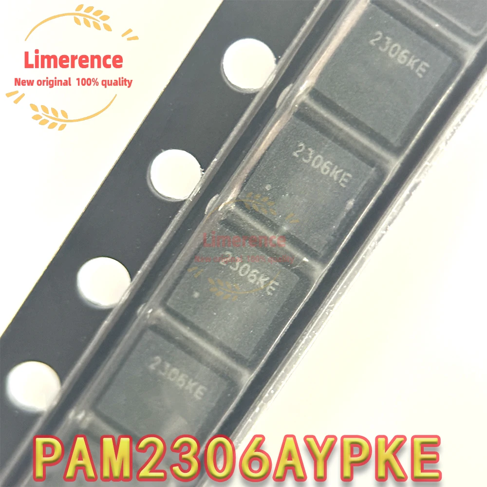 5PCS  PAM2306AYPKE screen printing: 2306KE patch WDFN-12 DC converter IC