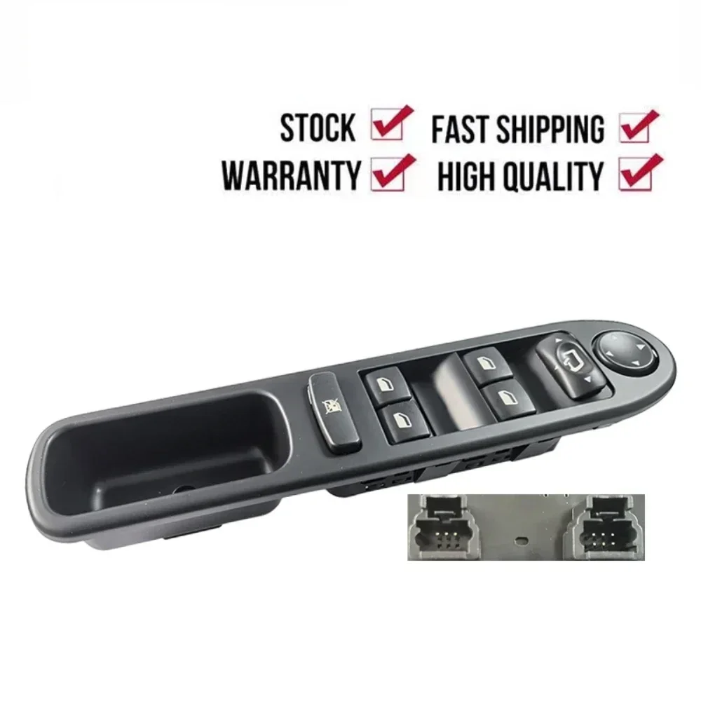 

Master Power Window Control Switch Electric 307SW 2002-2014 307CC 2003-2014 6554.KT 6554KT For Peugeot 307 Break 2000-2014