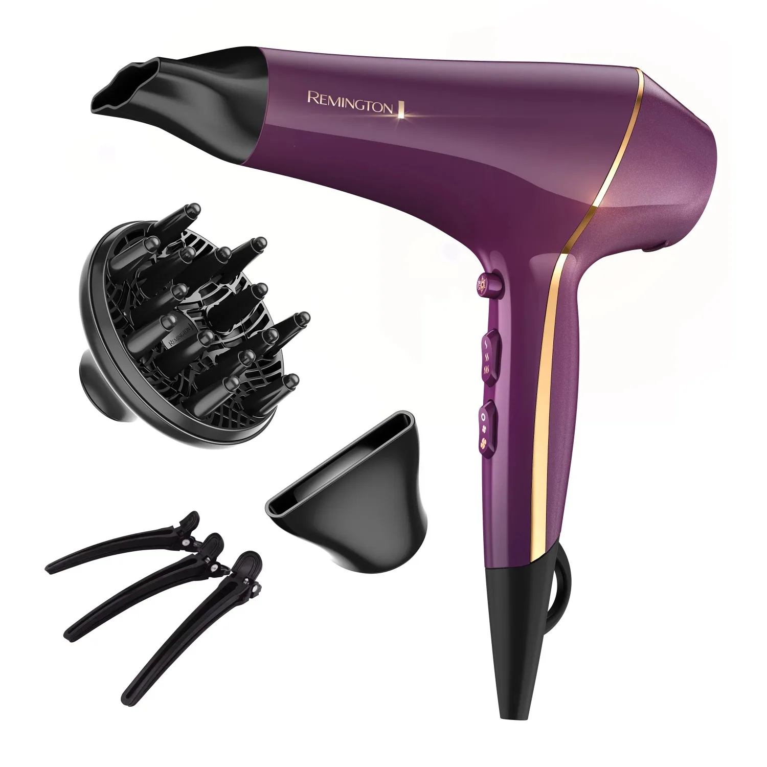 

Hair Dryer with Advanced Thermal Technology, Purple