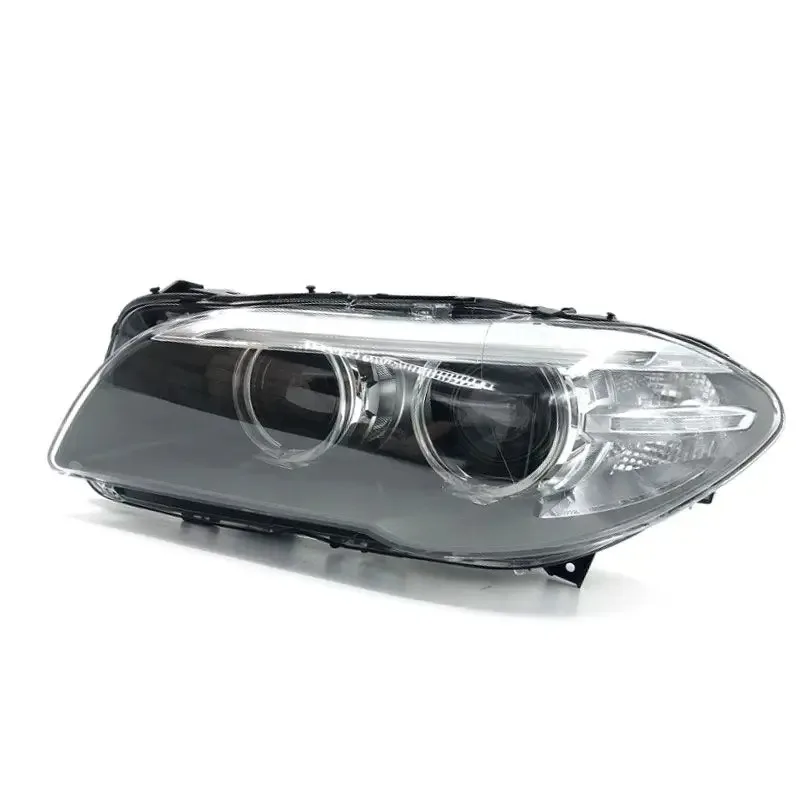 สำหรับ BMW ซีรีส์ 5 F10 F18 ปี 2014-2017 อุปกรณ์ตกแต่งรถยนต์ ไฟหน้าซีนอน HID ไฟหน้า ไฟขับขี่ ไฟเดย์ไลท์อัตโนมัติ ชุดประกอบ