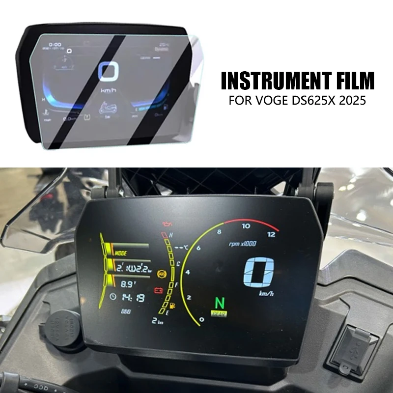 

For VOGE DS625X Motorcycle Accessories Scratch Cluster Screen Dashboard Protection Instrument Film DS625x DSX625 625 DSX 2025