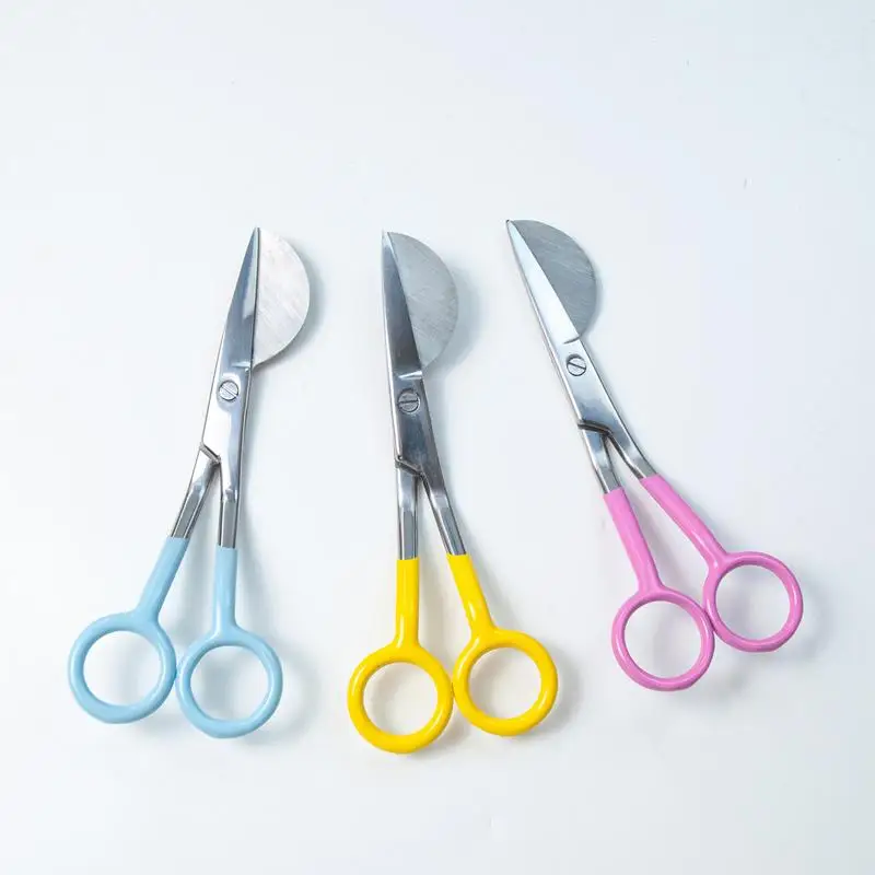 Pelican Duckbill Blade, Double Bent, Curvo Offset, Handle Scissors, Edge Shaped Paddle, Ergonomicamente Projetado