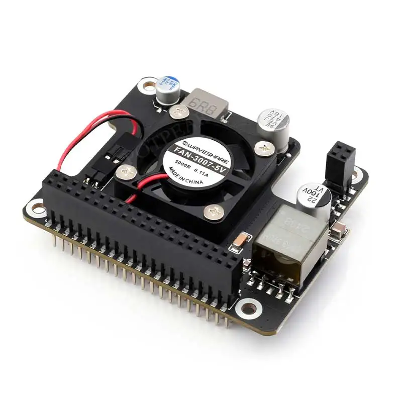 RDK X5 PoE Module Power Over Ethernet/ IEEE 802.3af/at PoE Onboard active cooling fan For D-Robotics RDK X5