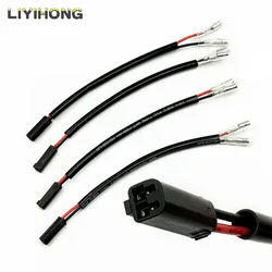 Fit for SUZUKI DL1000 V-Strom GSX-R GSXR 600 750 1000 Motorcycle Turn Signal Marker Wire Adapters Indicator Cable Plug Connector