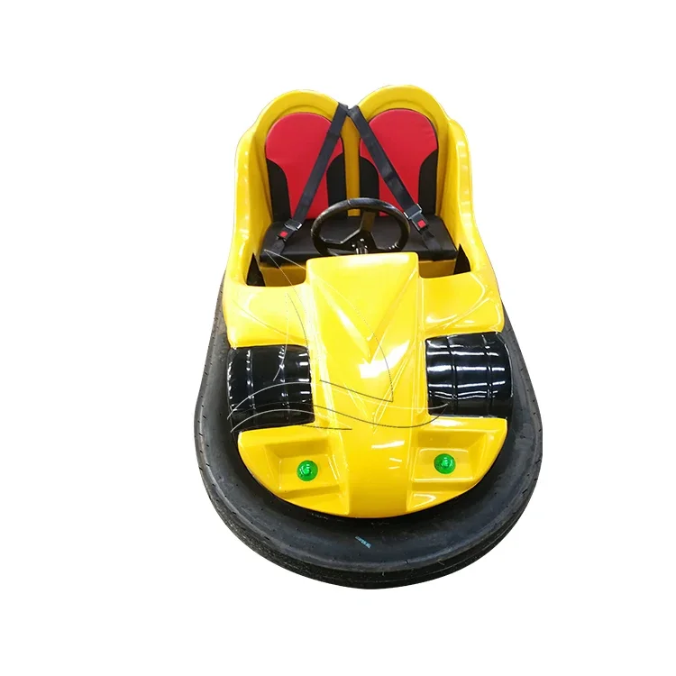 Amusement park equipment bumper cars two seats battery bumper car electric bumper car for kids and adult