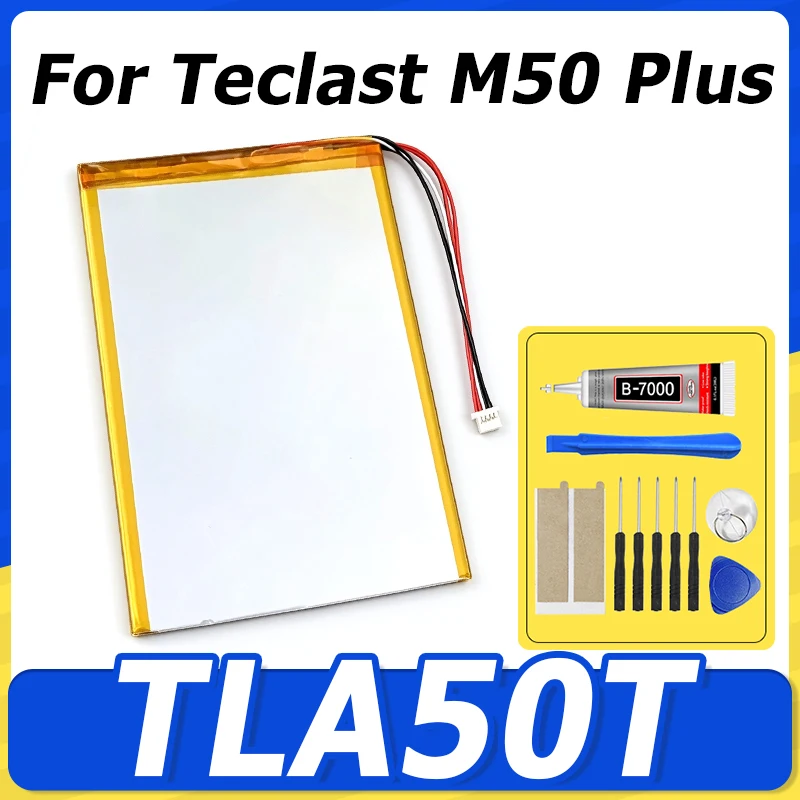 3257133 For Teclast M50 Plus TLA50T 3.8V 8000mAh 5-pin 5-wire Laptop Battery 3064120PV For Teclast T50 TLA002 T40Pro Tablet PC