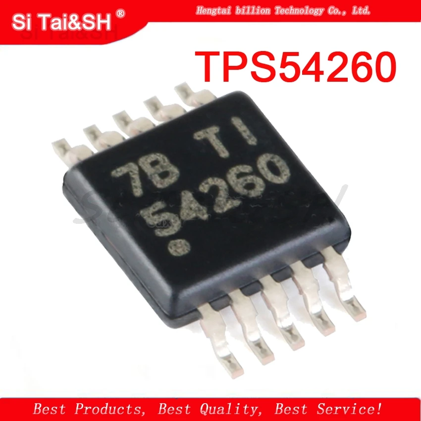 1pcs  54260 TPS54260 TPS54260DGQ TPS54260DGQR MSOP-10 3.5-60V 2.5A